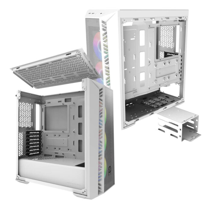 Gabinete Cooler Master Masterbox 520 Mesh Blanco Argb Eatx_2