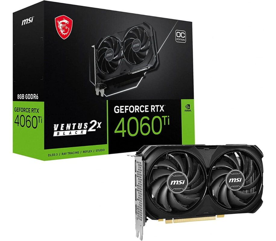 Tarjeta De Video Msi Geforce Rtx 4060 Ti Ventus 2x, 8g, Oc_0