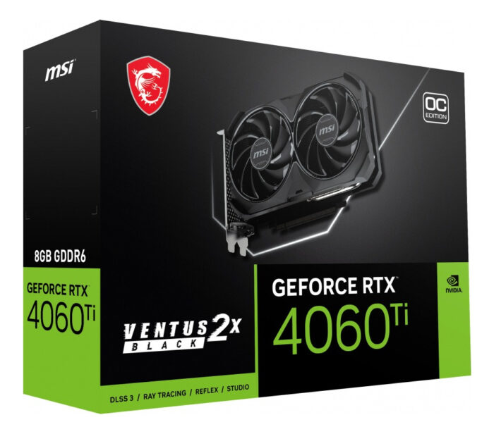 Tarjeta De Video Msi Geforce Rtx 4060 Ti Ventus 2x, 8g, Oc_8