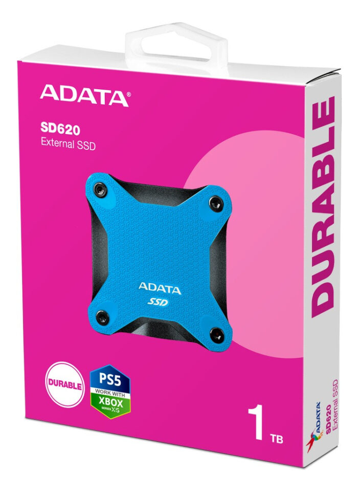 Estado Sólido Ssd Externo Adata Sd620 1tb, Usb 3.2, Azul_5