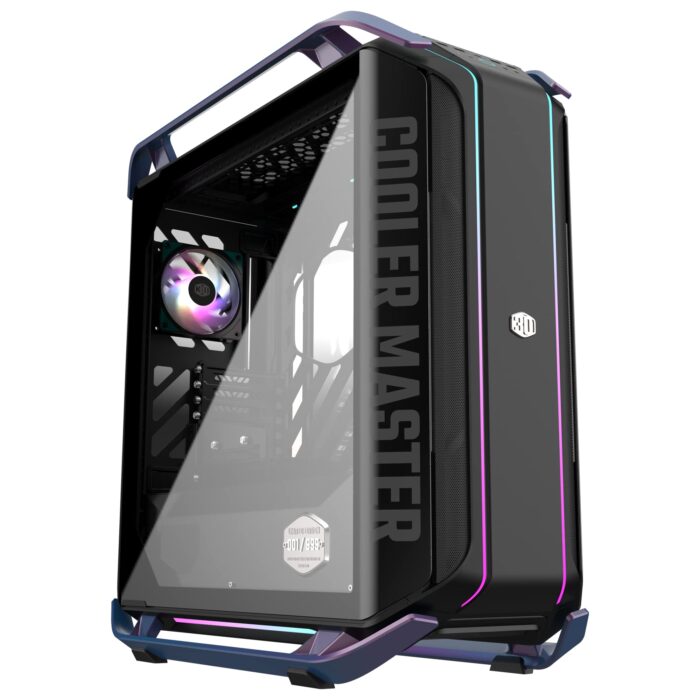 Cooler Master 30 Aniversario Cosmos Infinity C700M E-ATX Panel de Vidrio Templado Curvado de Torre Completa, Cable Elevador PCIe 4.0, refrigeración líquida diversa, Tipo C, ARGB Personalizable_0