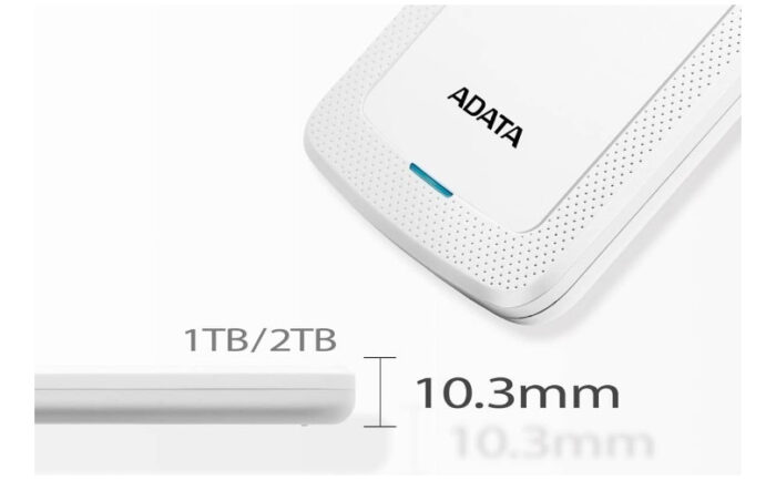 Disco Duro Externo Adata Hv300 Blanco De 2tb, 2.5 , Usb 3.1_3