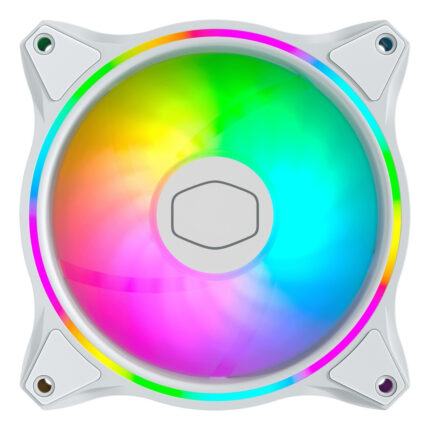 Ventilador Cooler Master Masterfan Mf120 Halo, Rgb, Blanco_1