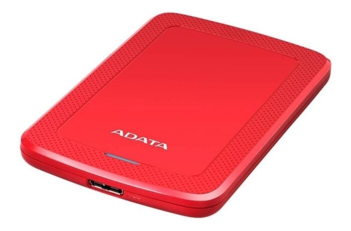 Disco Duro Externo Adata Ahv300, 2.5pul, 1tb, Usb 3.1, Rojo_2