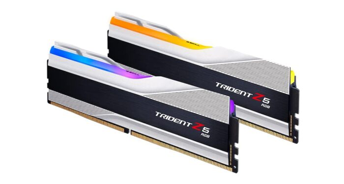 Gskill MEM DDR5 Trident Z5 2X16GB 6000 MHz RGB Silver, Timing 36-36-36-96_0
