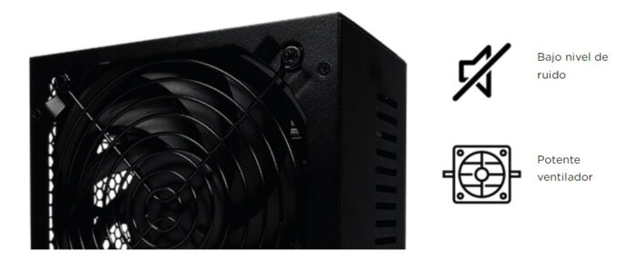 Fuente De Poder Naceb Na-0626, 800w, 80 Bronze, 20+4 Pin Atx_3