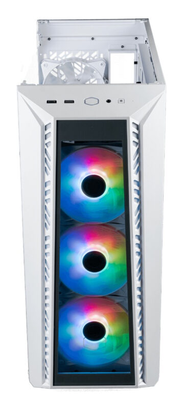 Gabinete Coolermaster Masterbox 520 Mediatorre, Argb, Blanco_1