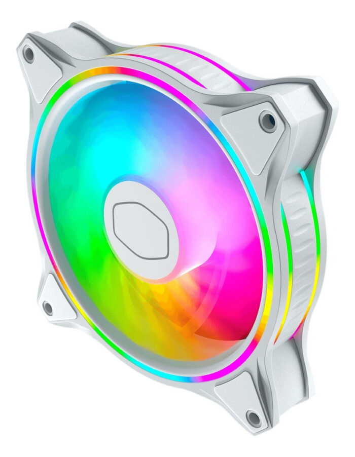 Ventilador Cooler Master Masterfan Mf120 Halo, Rgb, Blanco_2