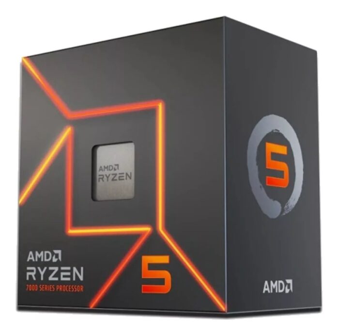 Procesador Amd Ryzen 5 7600 Am5, 6 Núcleos De Cpu_0