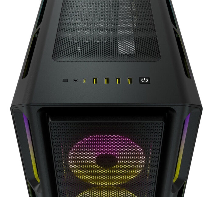 Gabinete Corsair Icue 5000t Rgb, Midtower Atx Negro, Ventana_2