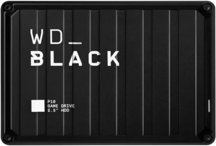 WD_BLACK - Unidad de Juego P10 de 2 TB, Disco Duro Externo portátil, Funciona con Playstation, Xbox y PC - WDBA2W0020BBK-WES1_0