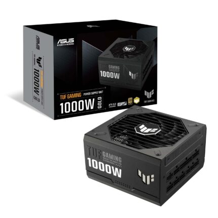 ASUS TUF Gaming 1000 W Gold (1000 vatios, fuente de alimentación totalmente modular compatible con ATX 3.0, certificado por oro 80+, componentes de grado militar, rodamiento de bolas doble, ventilador_0