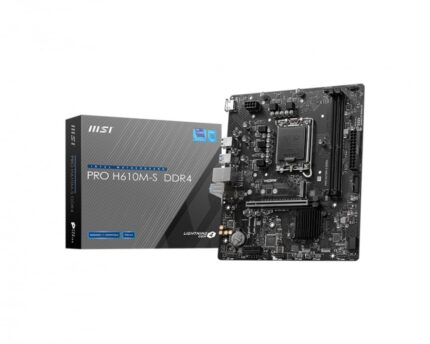 MB Pro H610M-S Intel GEN14 DDR4 64GB LGA1700 M-ATX HDMI Pro H610M-S DDR4 11M DE Garantia_0