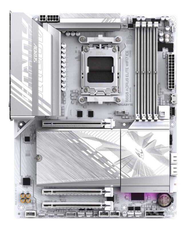 Tarjeta Madre Gigabyte B850 A Elite Wf7 Ice, Atx, Am5, Ddr5_1