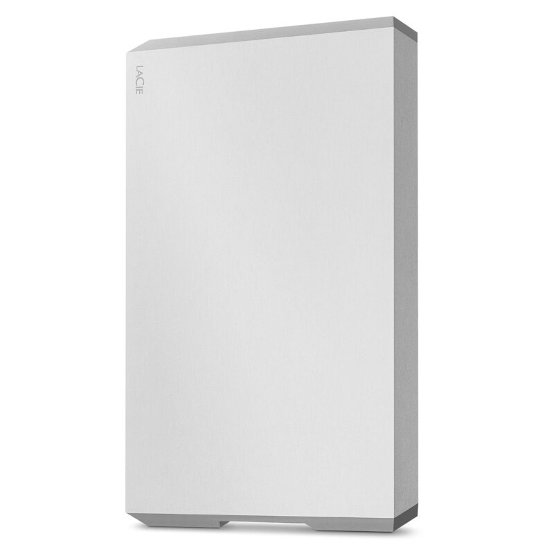 LaCie Mobile Drive External Hard Drive USB-C USB 3.0 Unidad de Disco óptico, Plateado (Moon Silver), 2 TB_0