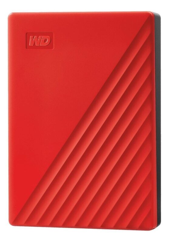 Disco Duro Externo Westerndigital My Passport 4tb, Rojo, Usb_0