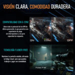 Monitor Gamer 27 Pulgadas Gigabyte Mo27q28g 0.03ms 280hz Qhd (2560 X 1440) Panel Woled 4th Gen Hdmi Usb-c Displayport Compatible Nvidia G-sync Bocinas Negro_3