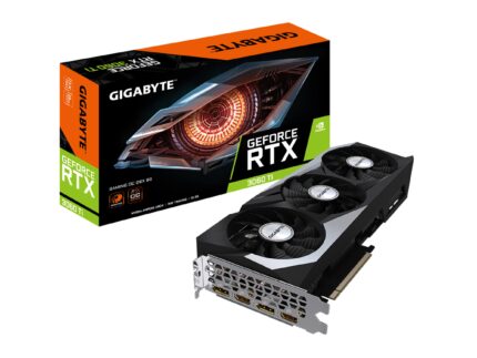 GIGABYTE GeForce RTX 3060 Ti Gaming OC D6X 8G Tarjeta gráfica, 3 Ventiladores WINDFORCE, 8 GB 256 bits GDDR6X, GV-N306TXGAMING OC-8GD Tarjeta de Video_0