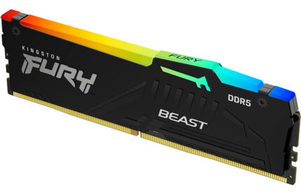 Memoria Ram Kingston Fury Beast Rgb 16gb 5600mts Ddr5 Negro_1