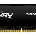Memoria Ram Kingston Fury Impact 8gb Ddr4 Sodimm Negra_0