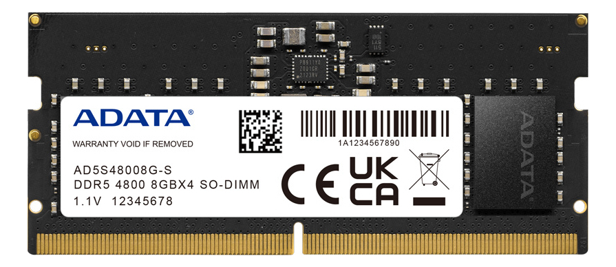 Memoria Ram Adata Sodimm 8gb Ddr5 Adata Ad5s48008g-s Negra_0
