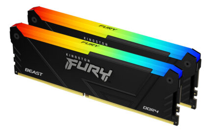 Kit De Memoria Ram Kingston Fury Beast Rgb Ddr4 32gb 3200mhz_0