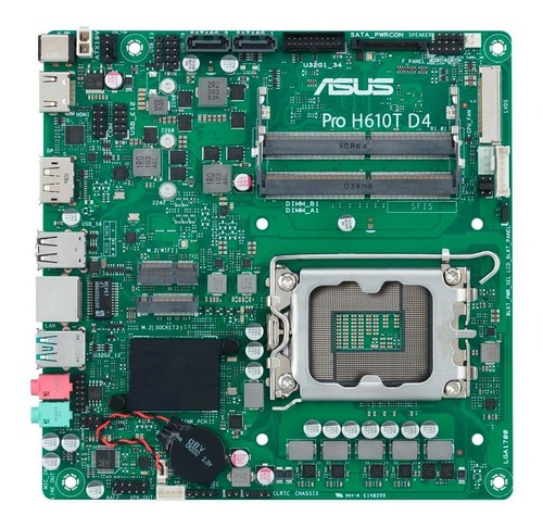 Tarjeta Madre Asus Pro H610t, Mini-itx,lga 1700, Intel H610_0