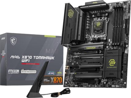 MSI mag X870 Tomahawk - Placa Base WiFi para Juegos (procesadores AMD Ryzen Serie 9000/8000/7000, AM5, DDR5, PCIe 5.0, M.2 Gen5, SATA 6Gb/s, USB 40Gbps, HDMI/DP, Wi-Fi 7, Bluetooth 5.4, 5Gbps LAN,_0