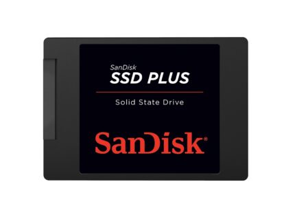 SanDisk SSD Plus 500GB Unidad de Estado sólido Interna SATA III 6 GB/s, 2.5"/7mm, velocidades de Lectura/Escritura de hasta 545MB/s / 505MB/s - SDSSDA-500G-G28_0