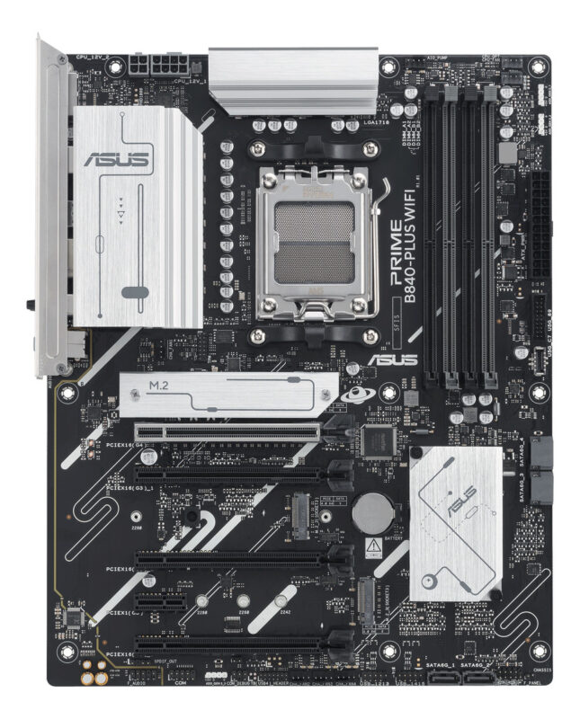 Tarjeta Madre Asus Prime B840-plus Wifi Socket Am5 Negro_1