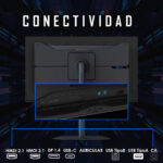 Monitor Gigabyte Mo27q2 27 Oled 240hz Qhd Negro_3