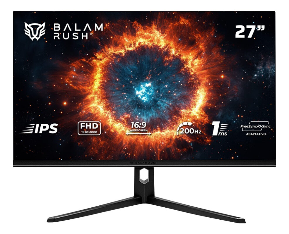 Monitor Gamer Balam Rush 27 Full Hd 200hz, Negro_0
