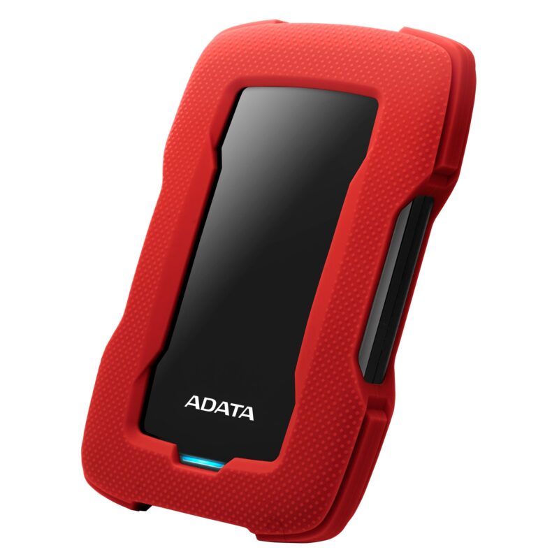 ADATA Disco Duro Externo HDD HD330, 2 TB, Rojo USB 3.1,Contra Polvo y Salpicaduras_0