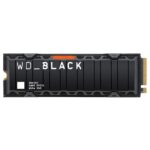 WD_BLACK 1TB SN850X NVMe Unidad Interna de Estado sólido SSD para Juegos con disipador de Calor - Funciona con Playstation 5, Gen4 PCIe, M.2 2280, hasta 7.300 MB/s - WDS100T2XHE_0