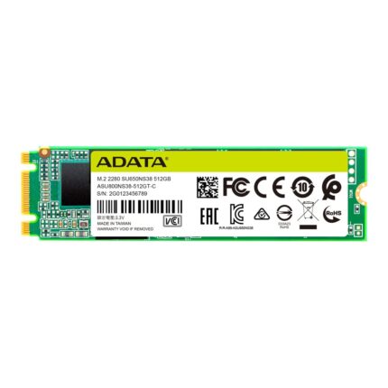 ADATA SU650 512GB M.2 2280 SATA 3D NAND SSD interno hasta 550 MB/s (ASU650NS38-512GT-C)_0