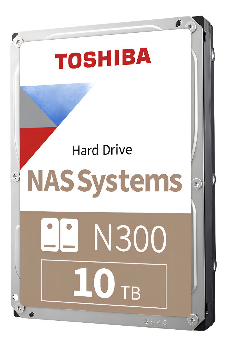 Disco Duro Interno 3.5 Toshiba 10tb N300 Nas Hdwg71axzsta Color Beige_0