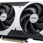 MSI Gaming RTX 5060 Ti 8G Ventus 2X Plus Tarjeta gráfica (8GB GDDR7,128 bits, Rendimiento Extremo: 2587 MHz, DisplayPort x3 2.1a, HDMI 2.1b, NVIDIA Blackwell Architecture)_0