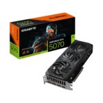 GIGABYTE Tarjeta gráfica GeForce RTX 5070 WINDFORCE OC SFF 12G, GDDR7 de 12 GB de 192 bits, PCIe 5.0, Sistema de refrigeración WINDFORCE, Tarjeta de Video GV-N5070WF3OC-12GD_0