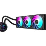 AORUS WATERFORCE X II 360 enfriador de CPU líquido, radiador de 360 mm con ventiladores ARGB de bajo ruido de 3 x 120 mm, compatible con Intel LGA1851, LGA1700 y AMD AM5(GP-AORUS WATERFORCE X II 360)_0