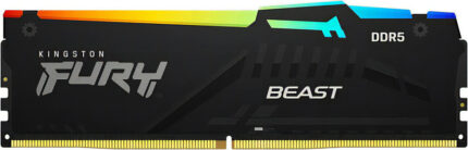 Memoria Ram Kingston Furybeast Rgb, 8gb, 5200mhz, Ddr5, Cl40_0