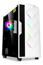 Gabinete Yeyian Abyss 2500, Midi-tower, Atx/micro-atx/mini-itx, Usb 3.0, Sin Fuente, 3 Ventiladores Instalados, Cristal Templado, Blanco, Yga-49702-fa_1