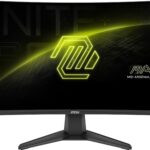 MSI mag 276CF E20 27-Inch 1920 x 1080 (FHD) Gaming Monitor, 200Hz, Adaptive-Synch, HDMI, DisplayPort, VESA Mountable, Tilt, Height Adjustable, Speaker, 0.5ms, Black_0