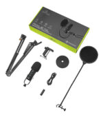 Kit Micrófono Yeyian Agile Nl Negro, Alámbrico Usb, Soportes_1