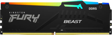 Memoria Ram Kingston Fury Beast Rgb 32gb 5200mhz, Ddr5, Cl40_0