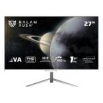 Balam Rush Titan Monitor Gamer MTG27Y, 27 Pulgadas, FHD, Panel VA, 180Hz, 1ms, F-Sync, G-Sync, Flicker-Free, HDMI 2.1, DisplayPort 1.4, Tipo C (Blanco)_0