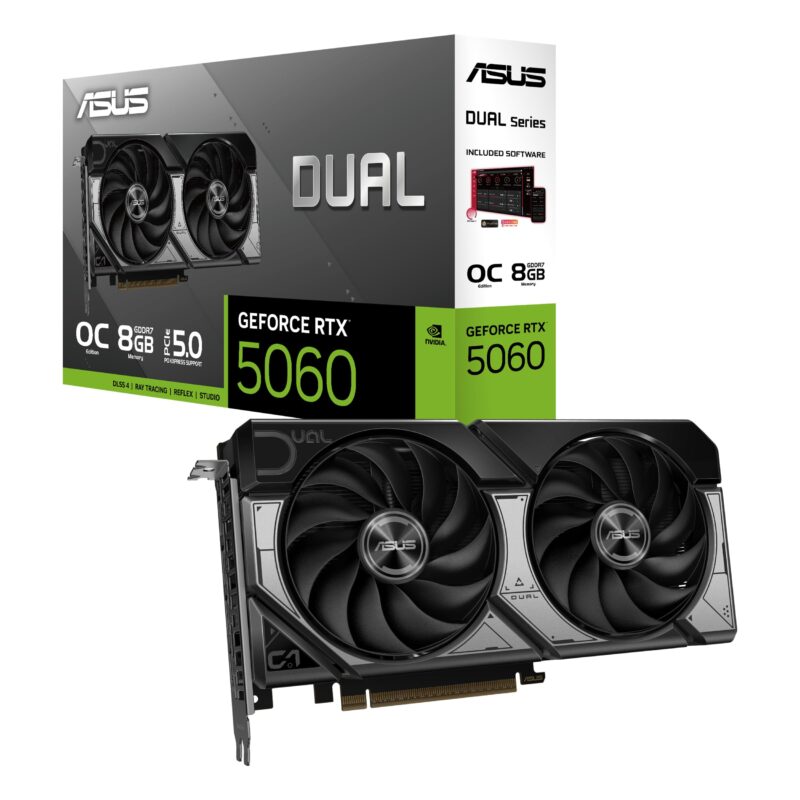 ASUS Dual GeForce RTX 5060 8GB GDDR7 OC Edition DUAL-RTX5060-O8G_0