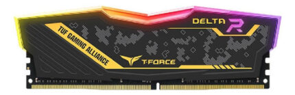 Kit Memoria RAM TeamGroup T FORCE DELTA TUF Gaming RGB DDR4 DESKTOP 16 GB (2x8)GB, 3200 MHz_0