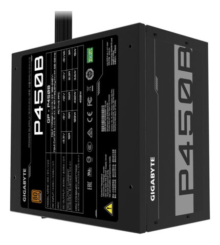 Fuente De Poder Gigabyte P450b, 80 Plus Bronce, 450w, 120mm_1