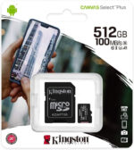 Memoria Micro Sd Kingston Canvas Select Plus 512gb C/adapt_2