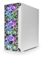 Gabinete Gamer Yeyian Hollow 2500 Con Ventana Rgb, Midi-tower, Atx/eatx/itx/micro Atx, Usb 3.0, Sin Fuente, Sin Ventiladores Instalados, Blanco, Ygh-49704_1